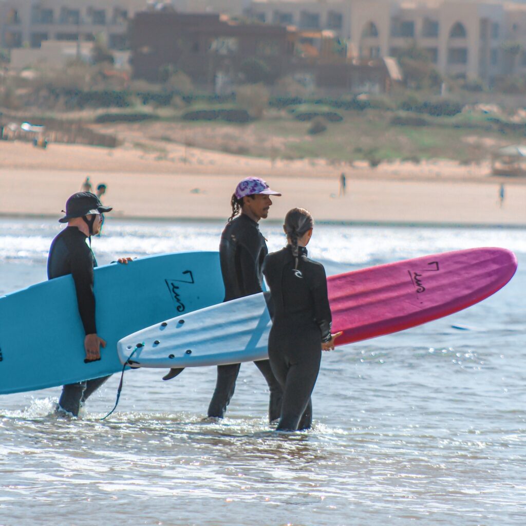 surf lessons in Agadir